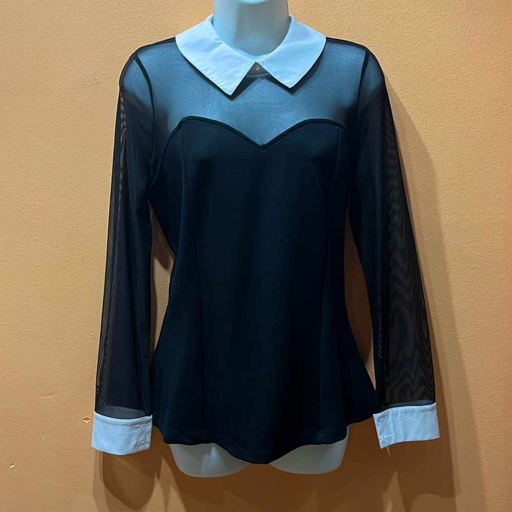 NEW SEXY DESIGNER BLACK TOP sz M-L